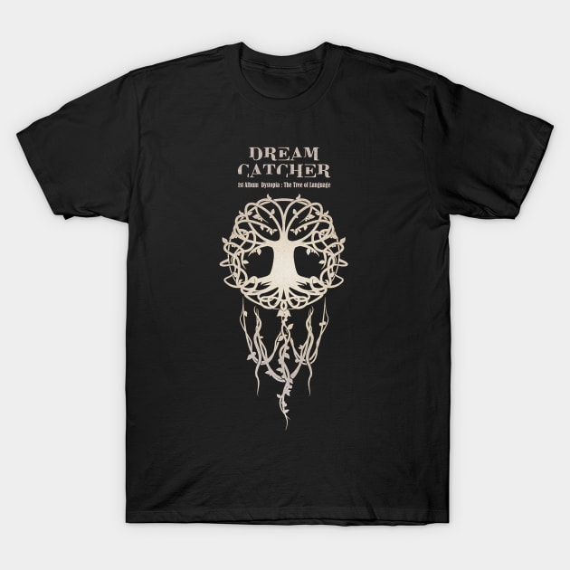 Dreamcatcher Dystopia Album T-Shirt by hallyupunch